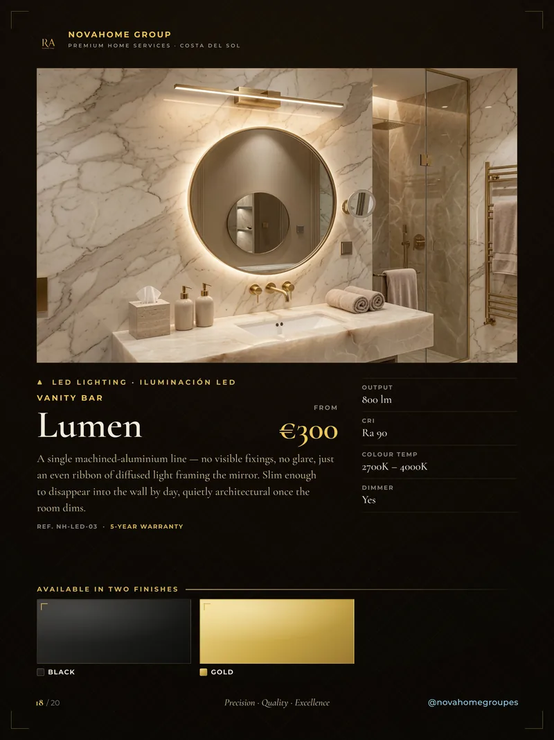 The Bathroom Collection catalogue, page 18 of 20