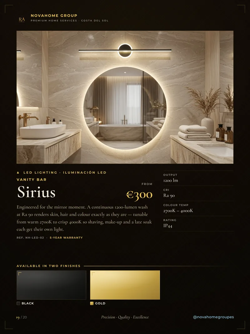 The Bathroom Collection catalogue, page 19 of 20