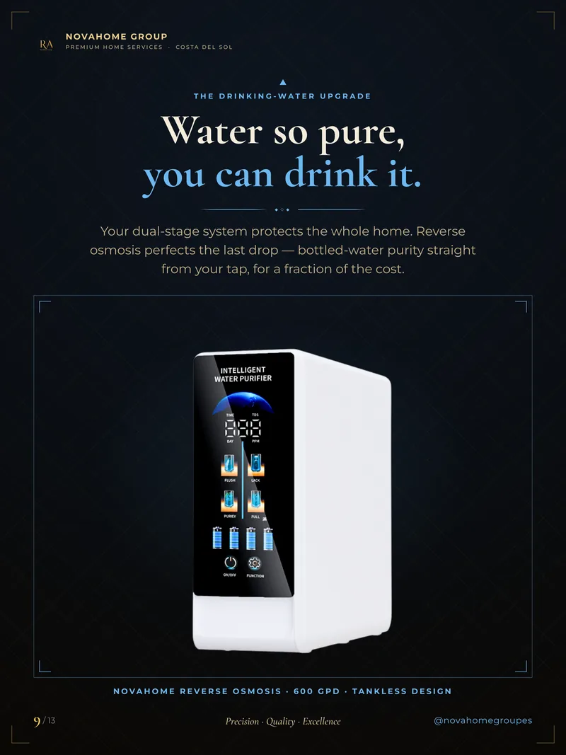 Pure Water catalogue, page 9 of 13