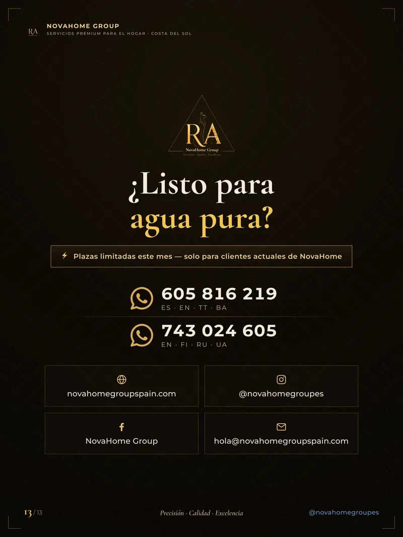 Catálogo Agua Pura, página 13 de 13